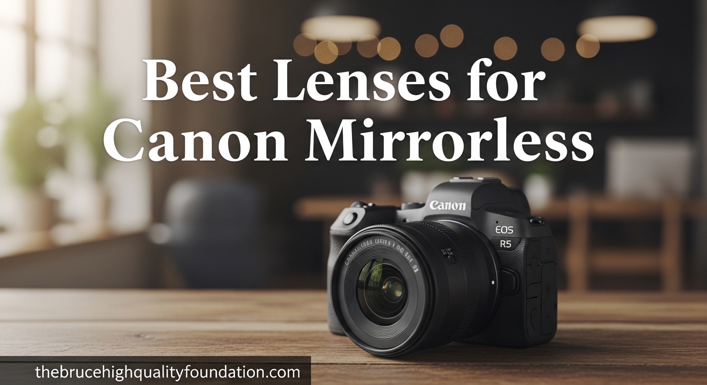 Best Lenses for Canon Mirrorless