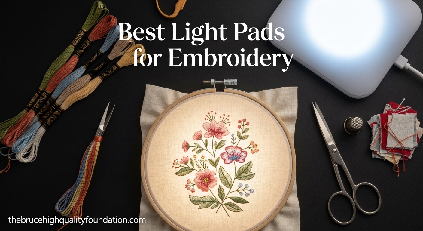 Best Light Pads for Embroidery