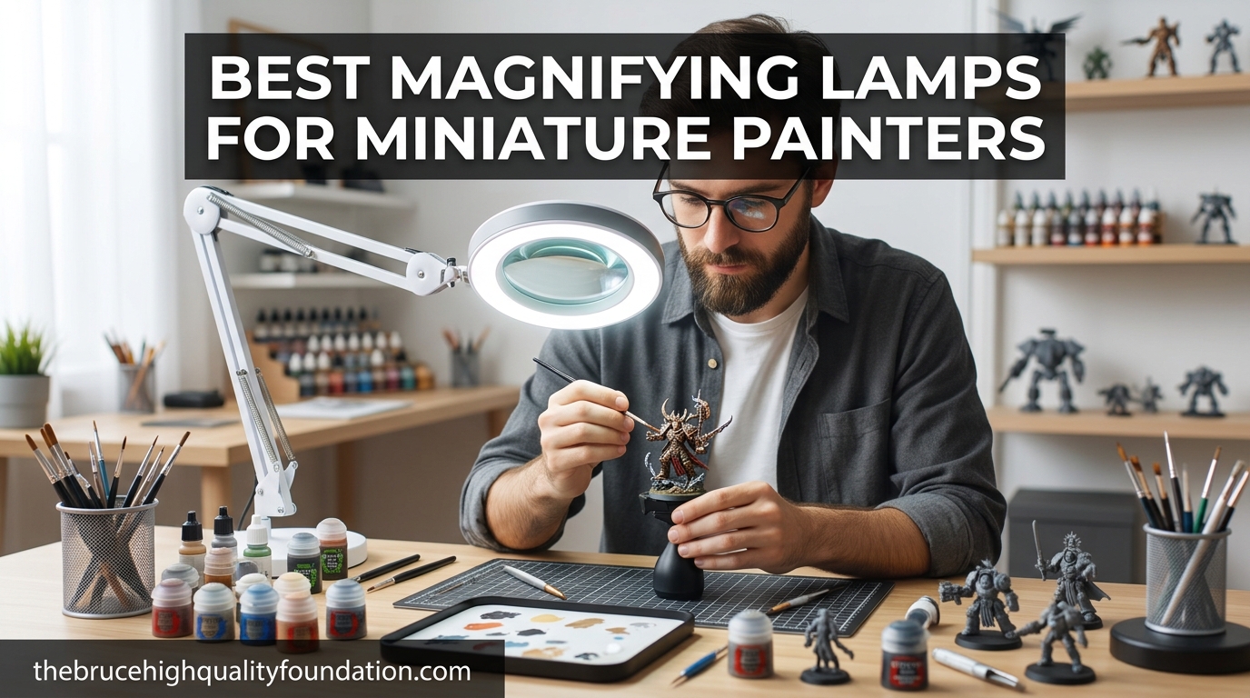 Best Magnifying Lamps for Miniature Painters