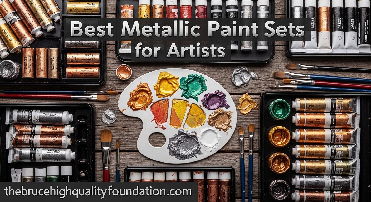 Best Metallic Paint Sets for Artists