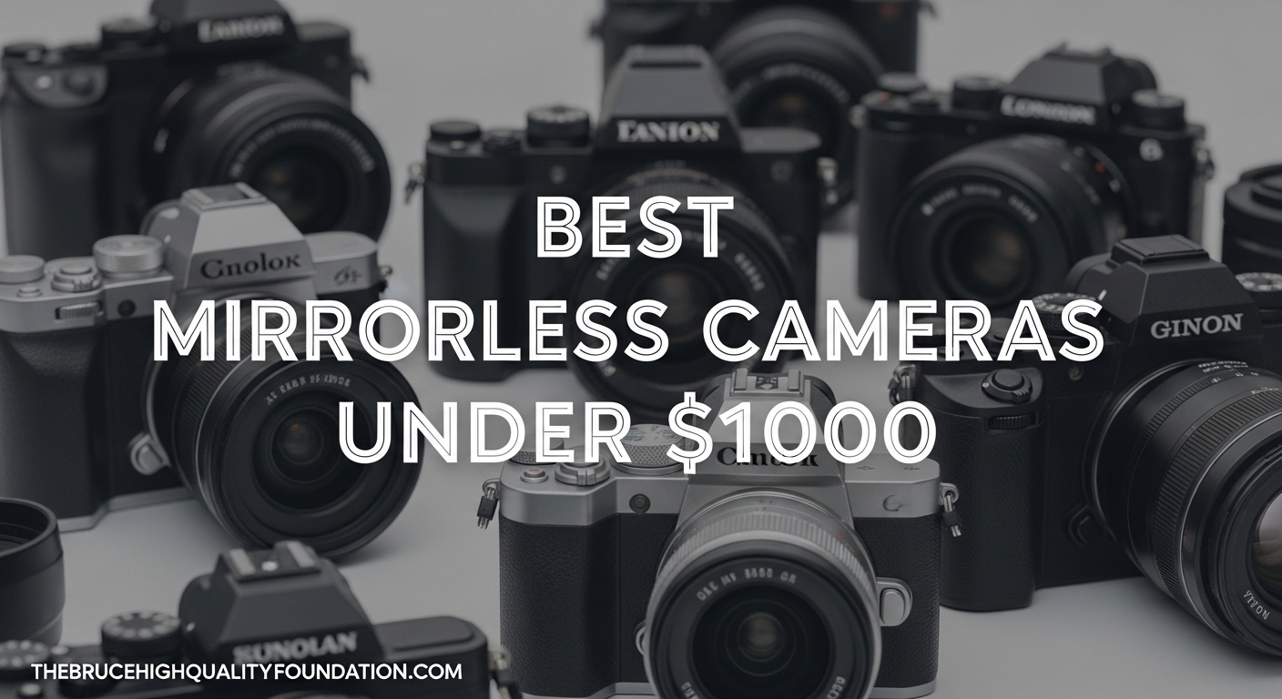 Best Mirrorless Cameras Under $1000