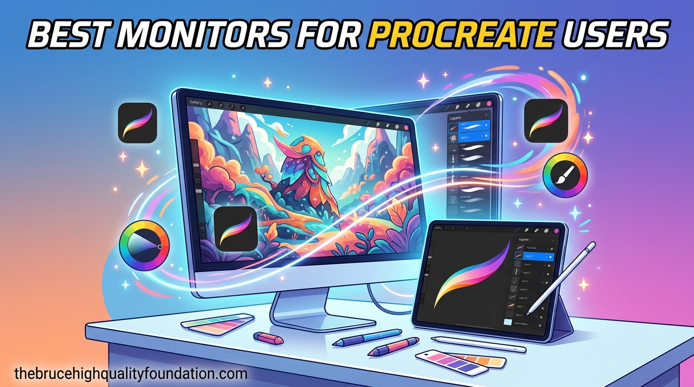 Best Monitors for Procreate Users