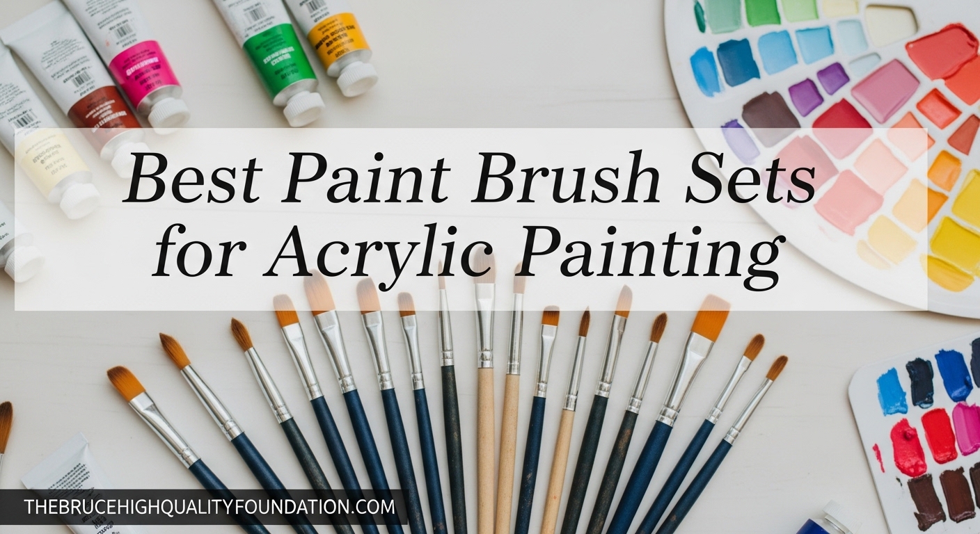 Best Paint Brush Sets for Acrylic Painting