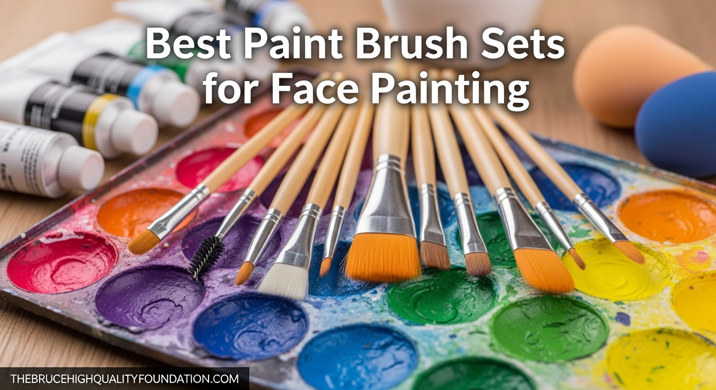 Best Paint Brush Sets for Face Painting