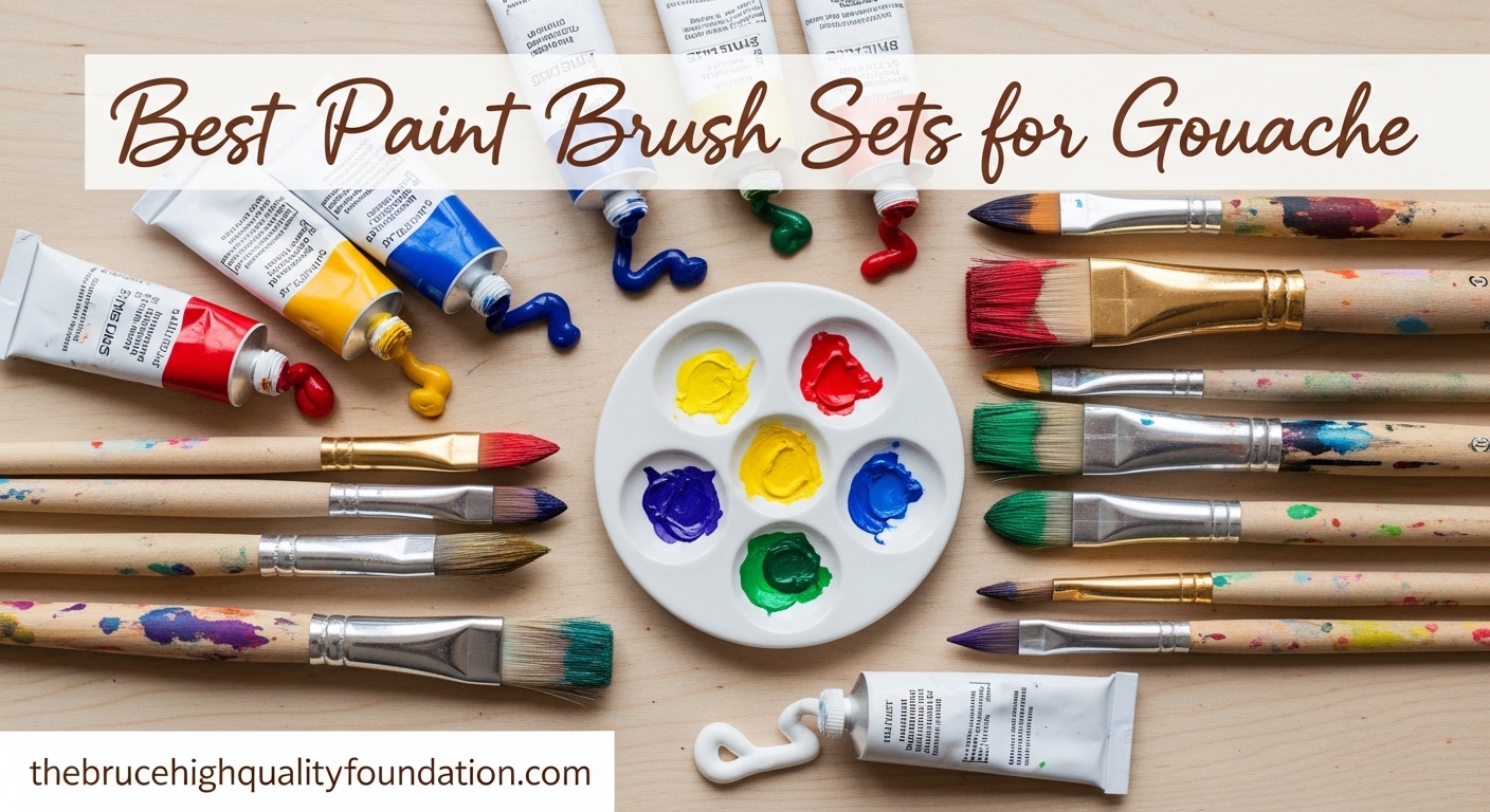 Best Paint Brush Sets for Gouache