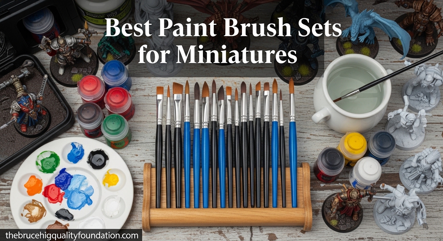 Best Paint Brush Sets for Miniatures