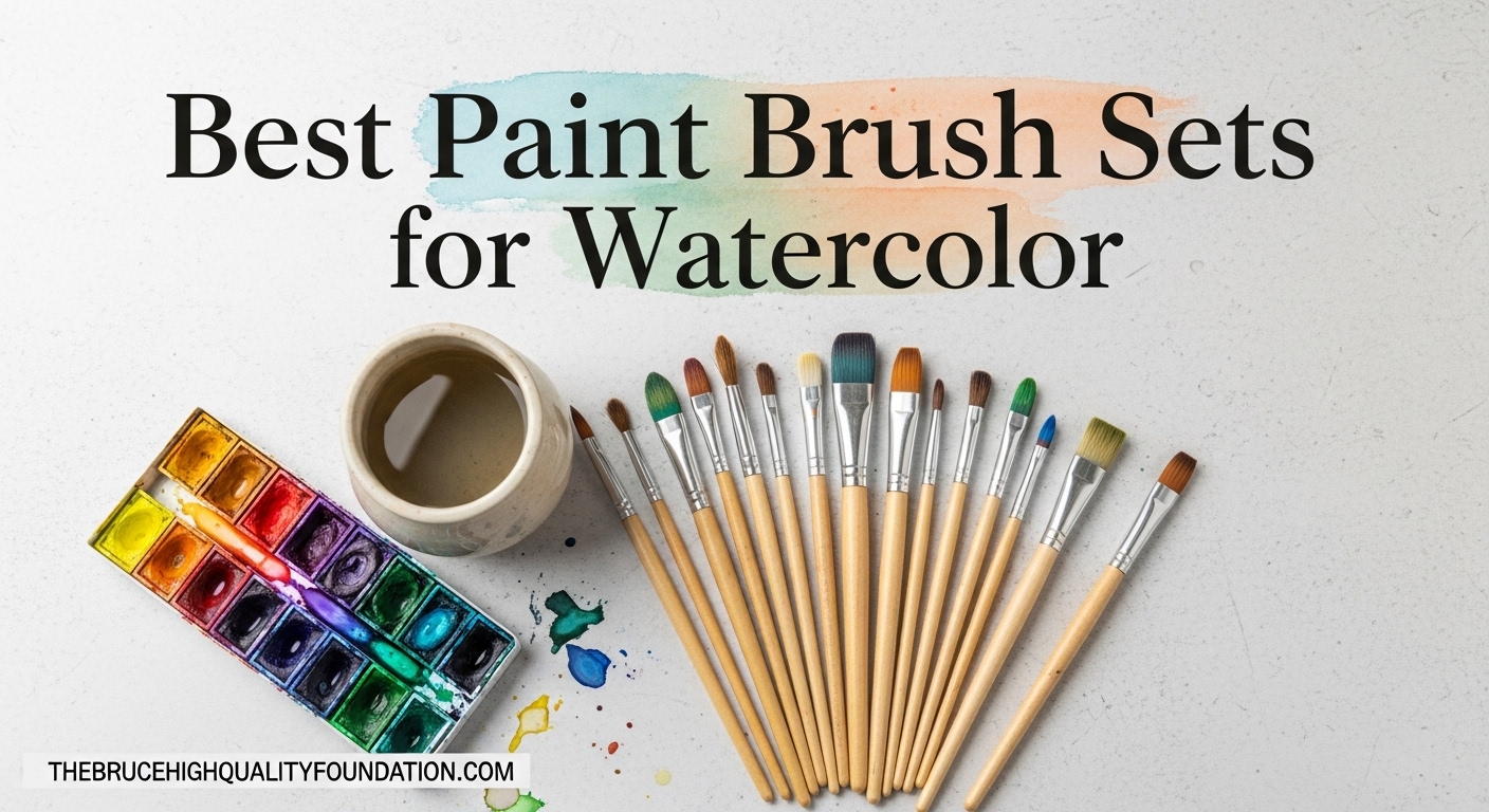 Best Paint Brush Sets for Watercolor