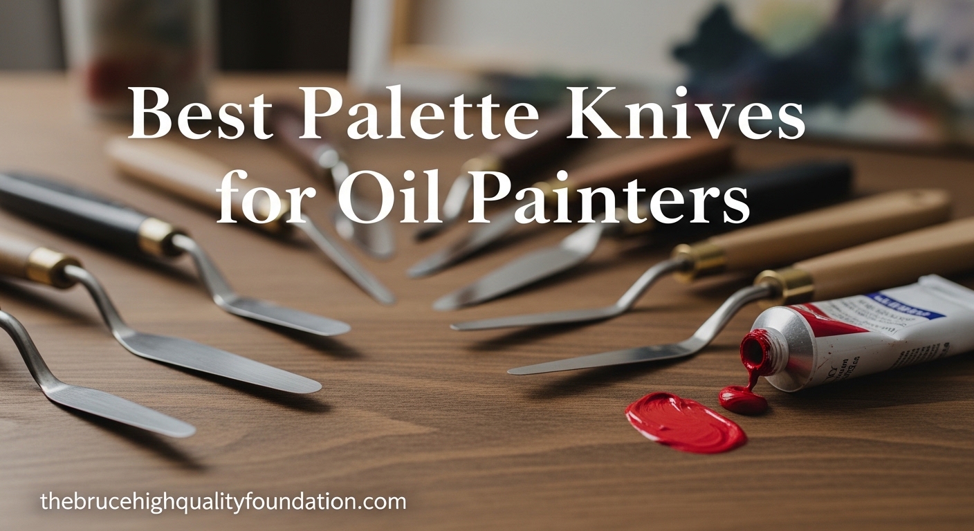 Best Palette Knives for Oil Painters