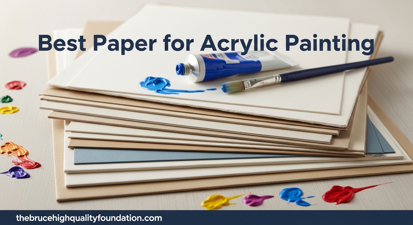 Best Paper for Acrylic Painting
