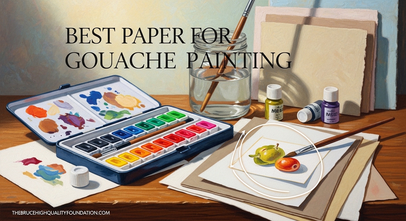 Best Paper for Gouache Painting