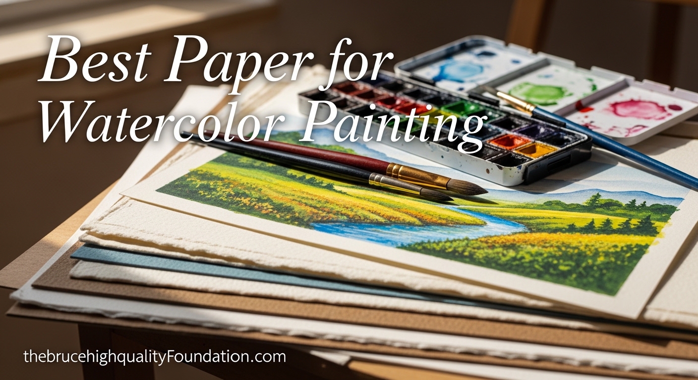 Best Paper for Watercolor Painting