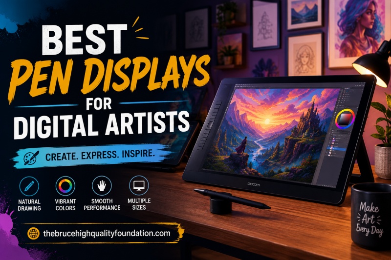 Best Pen Displays for Digital Artists