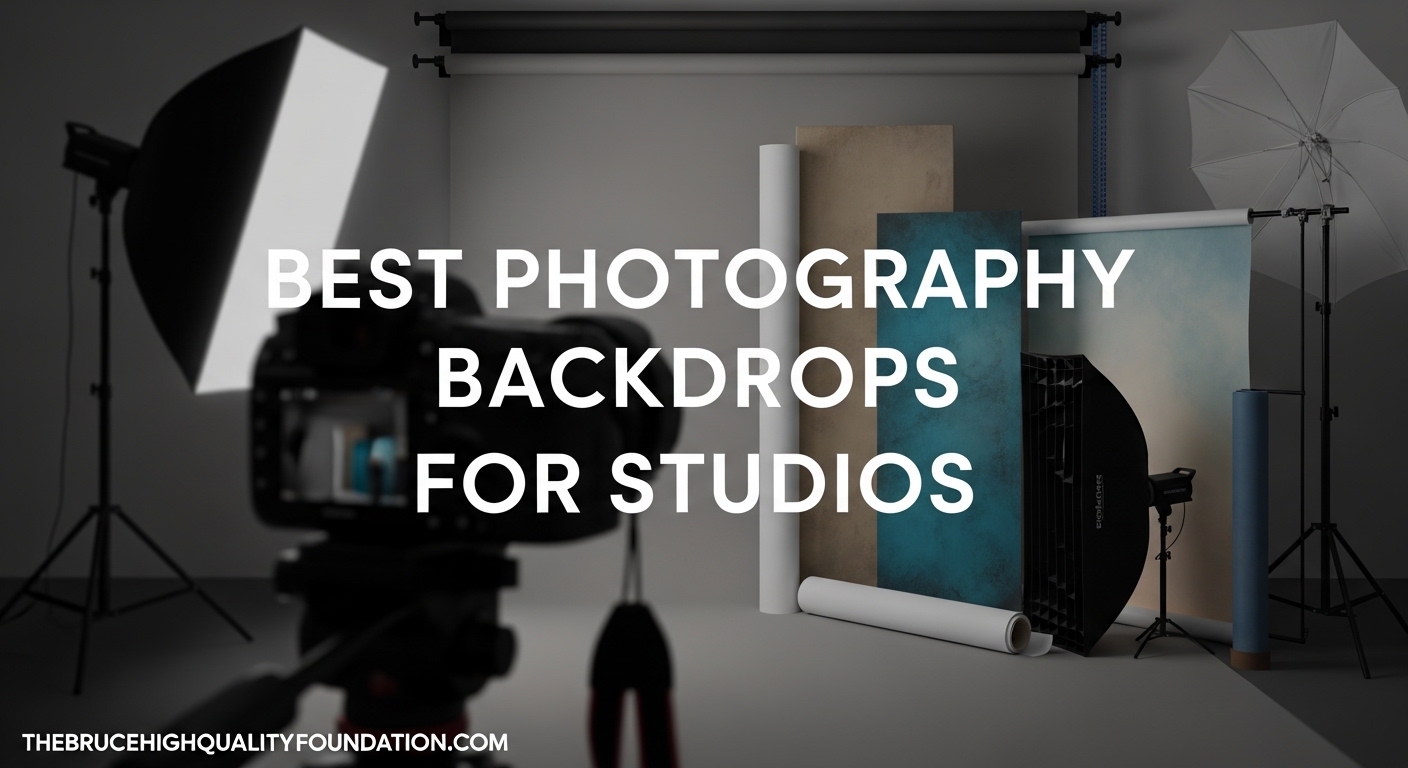 Best Photography Backdrops for Studios