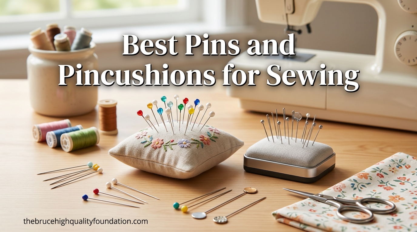 Best Pins and Pincushions for Sewing