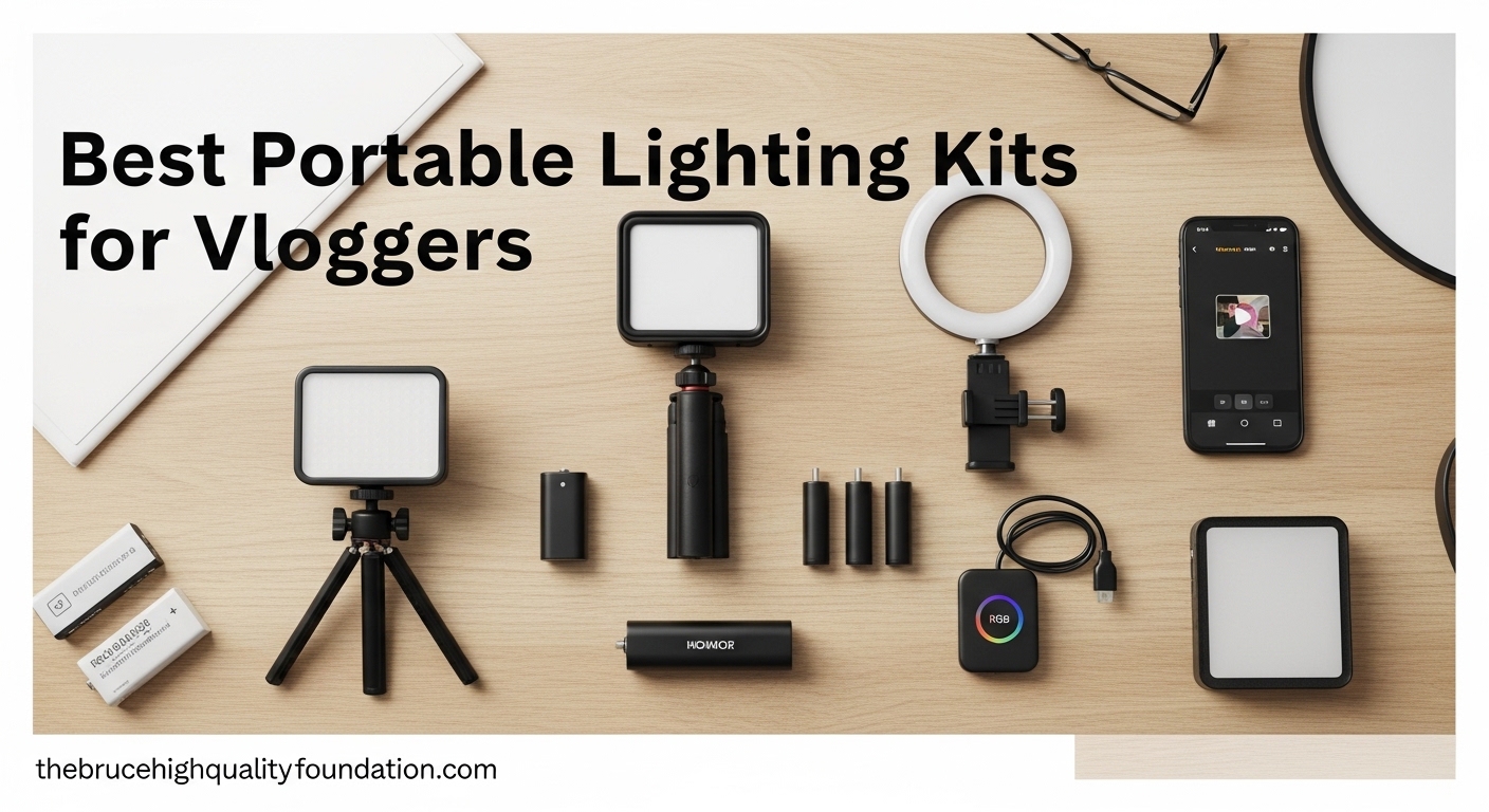 Best Portable Lighting Kits for Vloggers