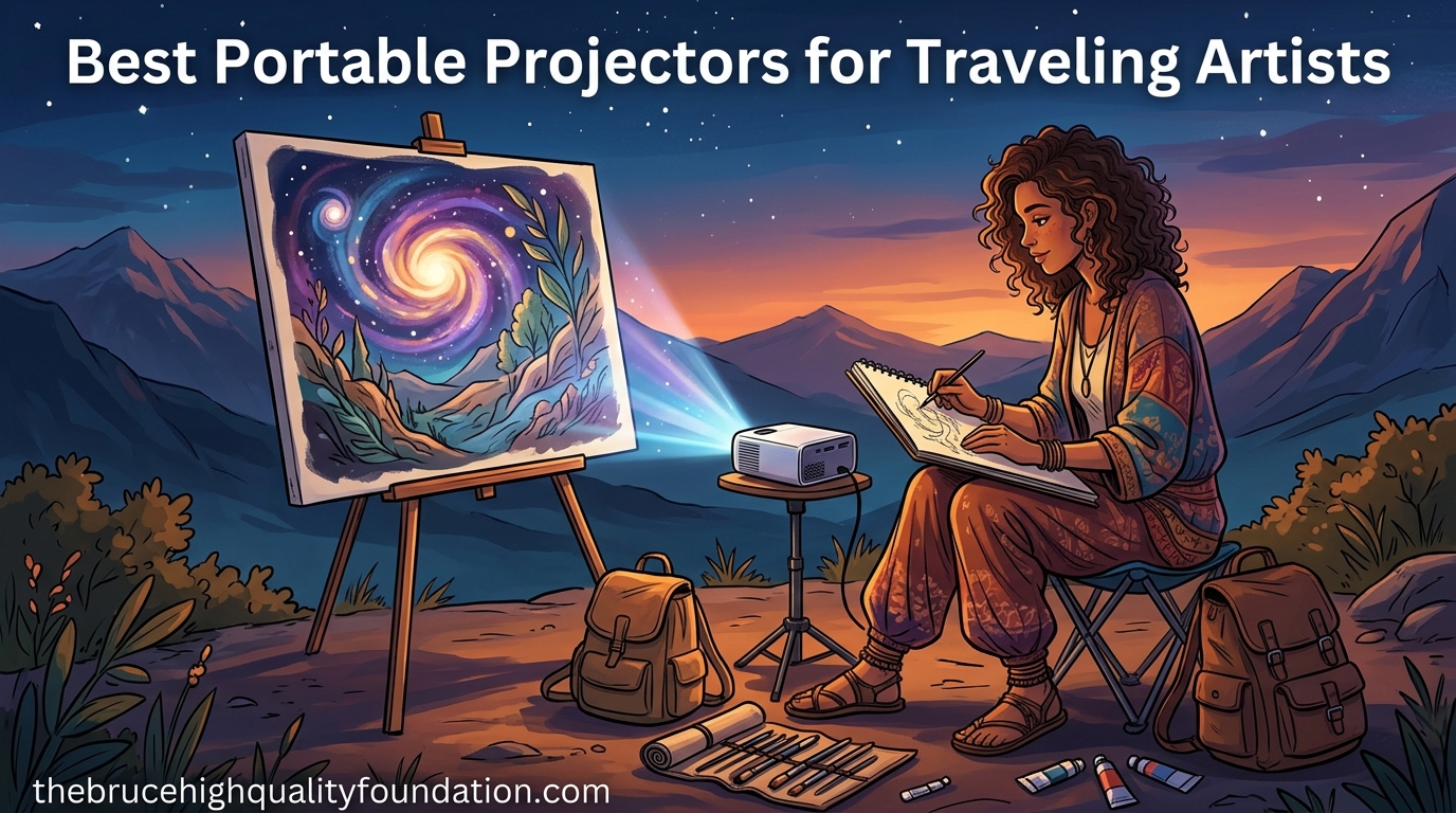 Best Portable Projectors for Traveling Artists