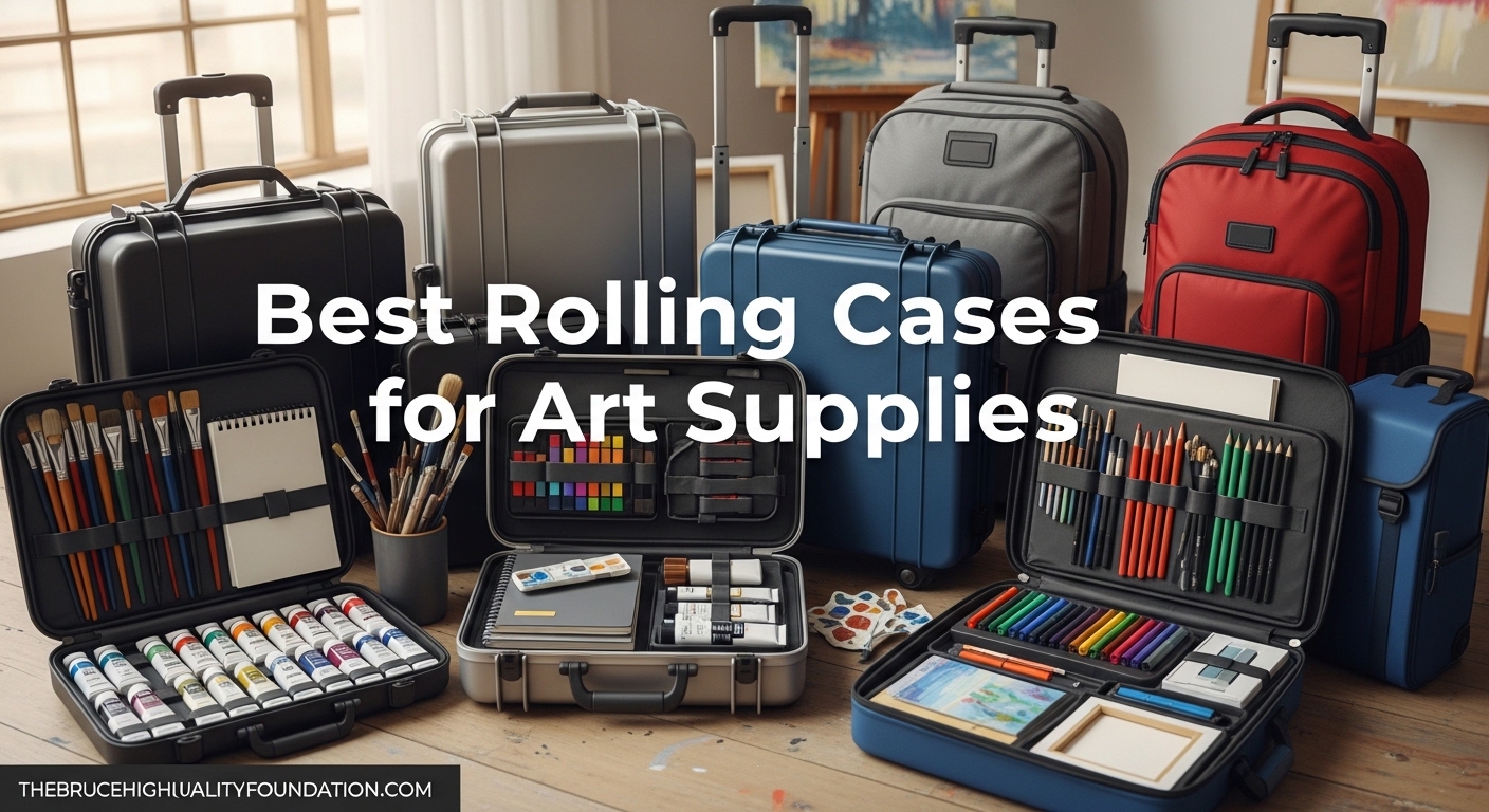 Best Rolling Cases for Art Supplies
