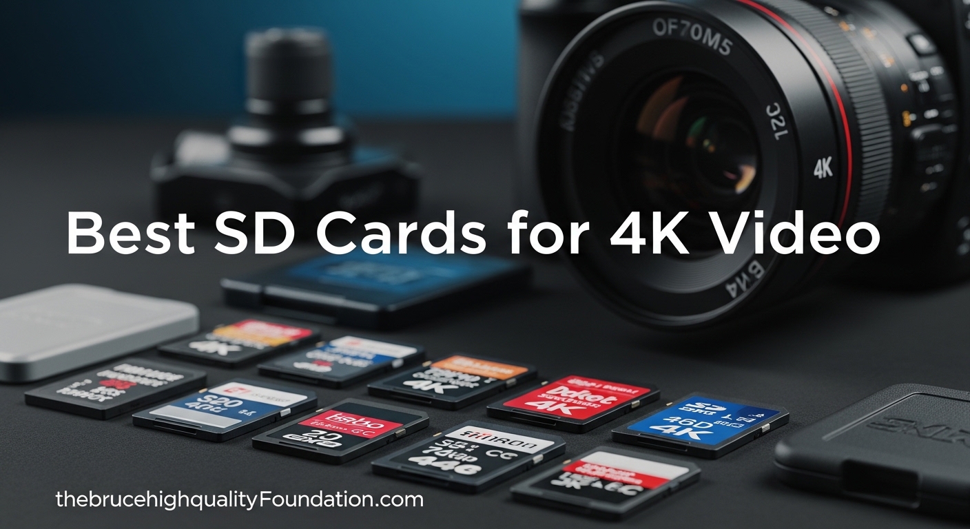 Best SD Cards for 4K Video