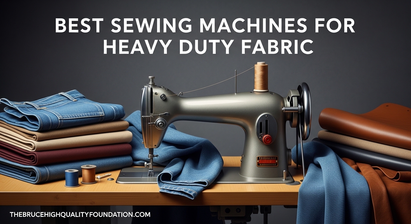 Best Sewing Machines for Heavy Duty Fabric