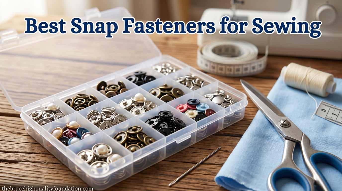 Best Snap Fasteners for Sewing