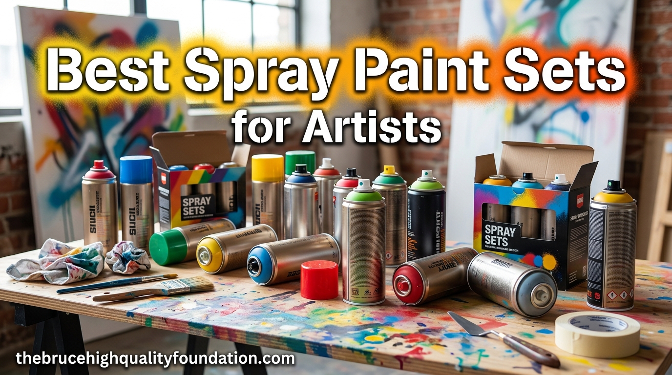 Best Spray Paint Sets for Artists