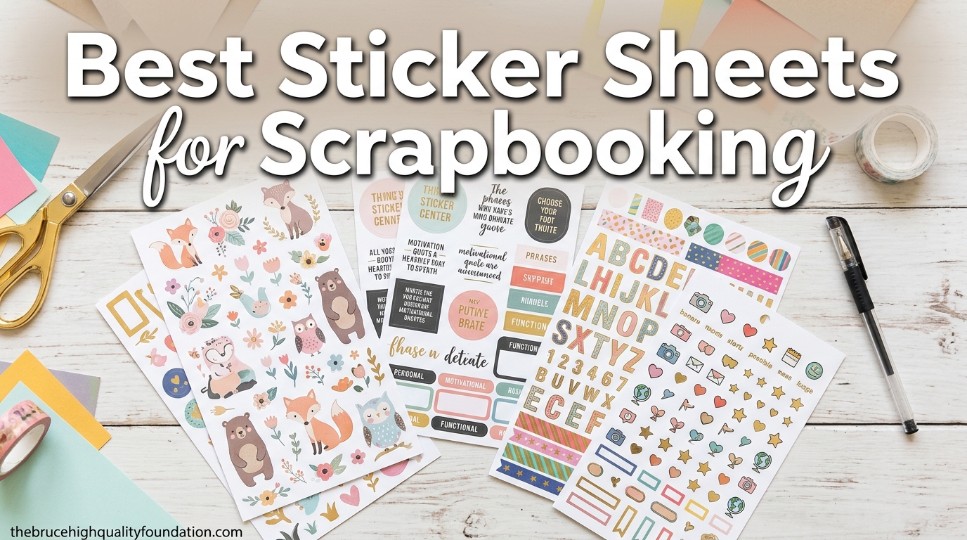 Best Sticker Sheets for Scrapbooking
