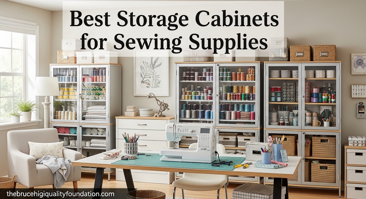 Best Storage Cabinets for Sewing Supplies