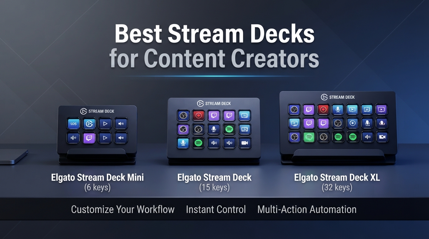 Best Stream Decks for Content Creators
