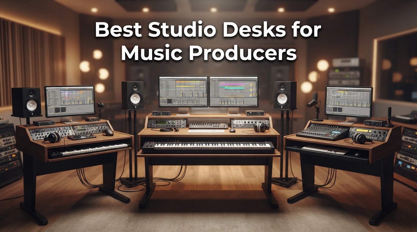 Best Studio Desks for Music Producers