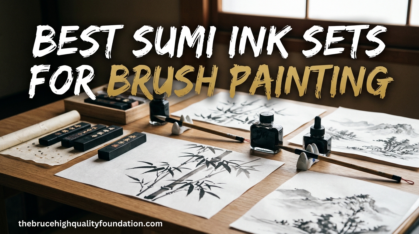 Best Sumi Ink Sets for Brush Painting