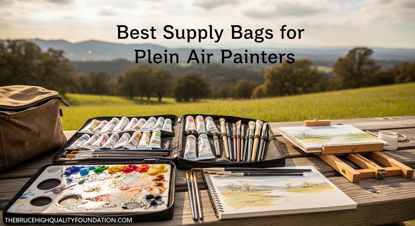 Best Supply Bags for Plein Air Painters