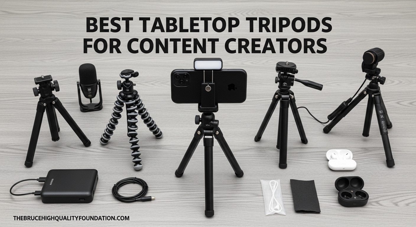 Best Tabletop Tripods for Content Creators