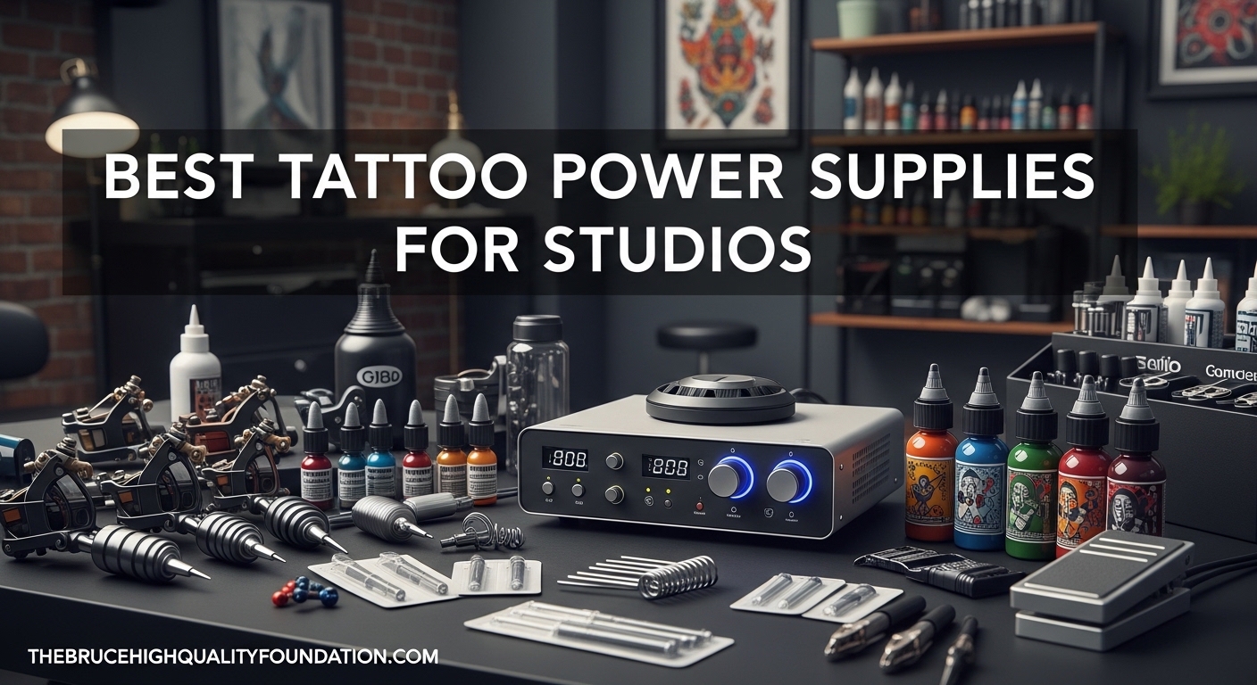Best Tattoo Power Supplies for Studios