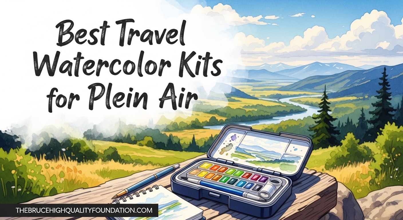 Best Travel Watercolor Kits for Plein Air
