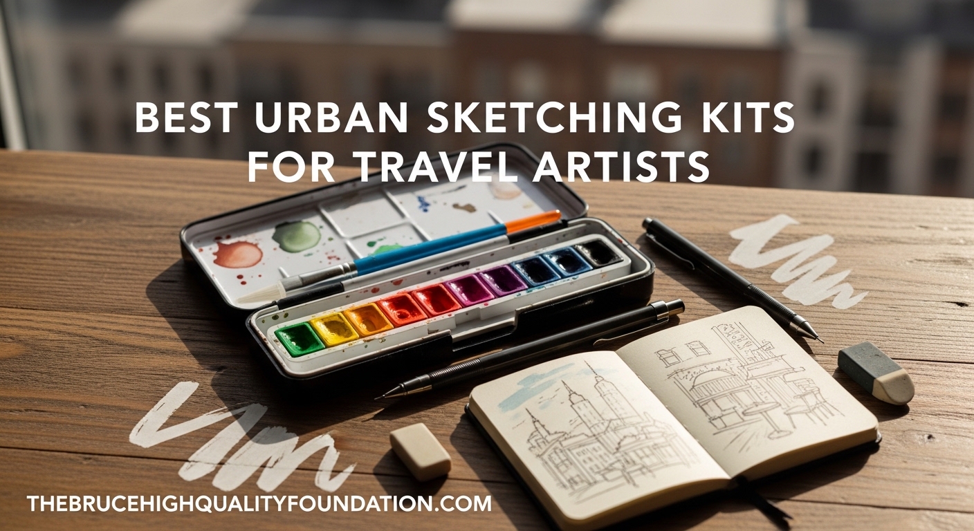 Best Urban Sketching Kits for Travel Artists