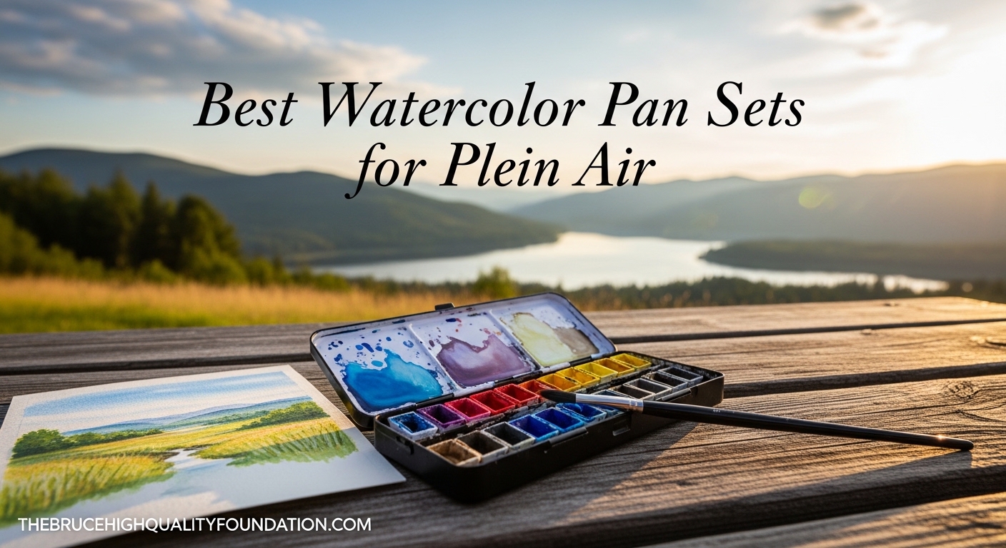 Best Watercolor Pan Sets for Plein Air