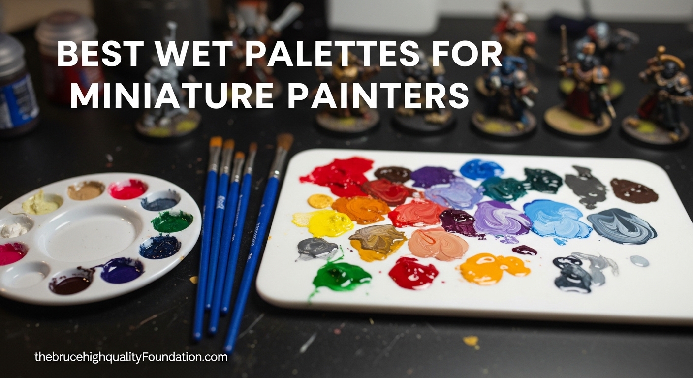 Best Wet Palettes for Miniature Painters