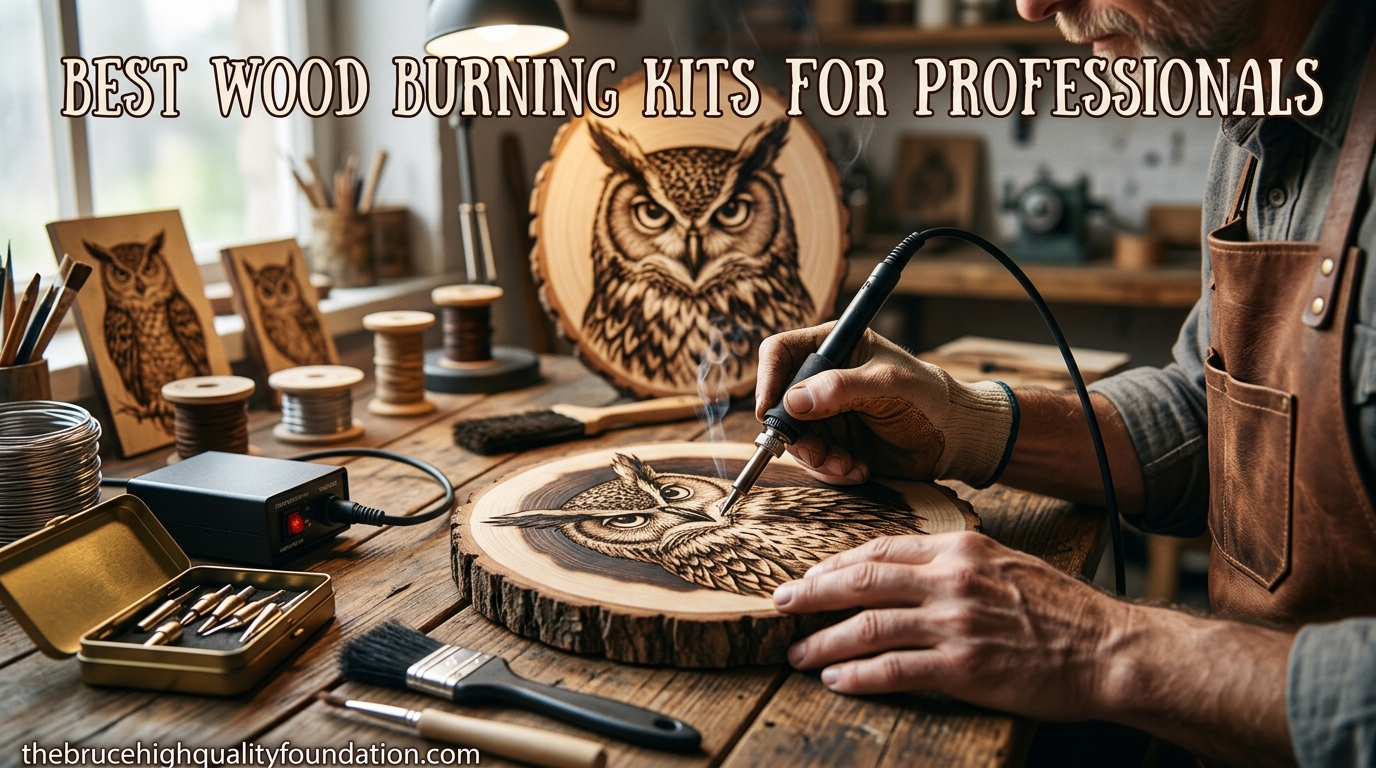 Best Wood Burning Kits for Professionals