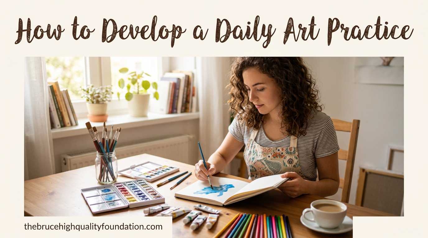 How to Develop a Daily Art Practice