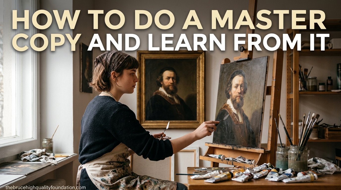 How to Do a Master Copy and Learn From It