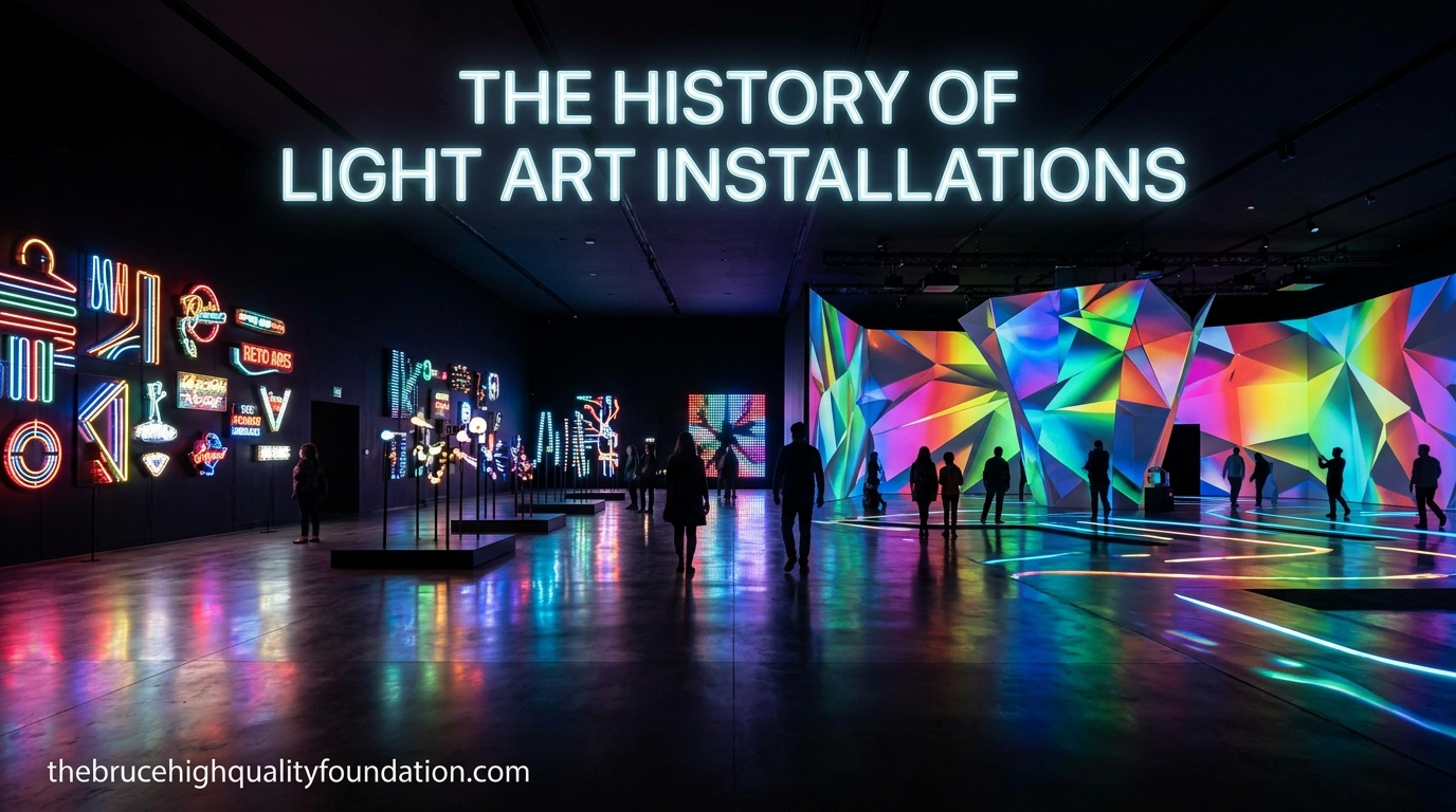 The History of Light Art Installations