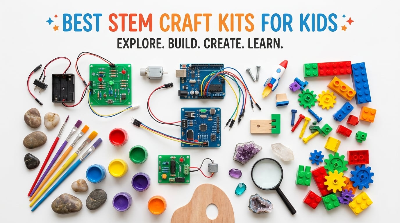 best STEM craft kits for kids
