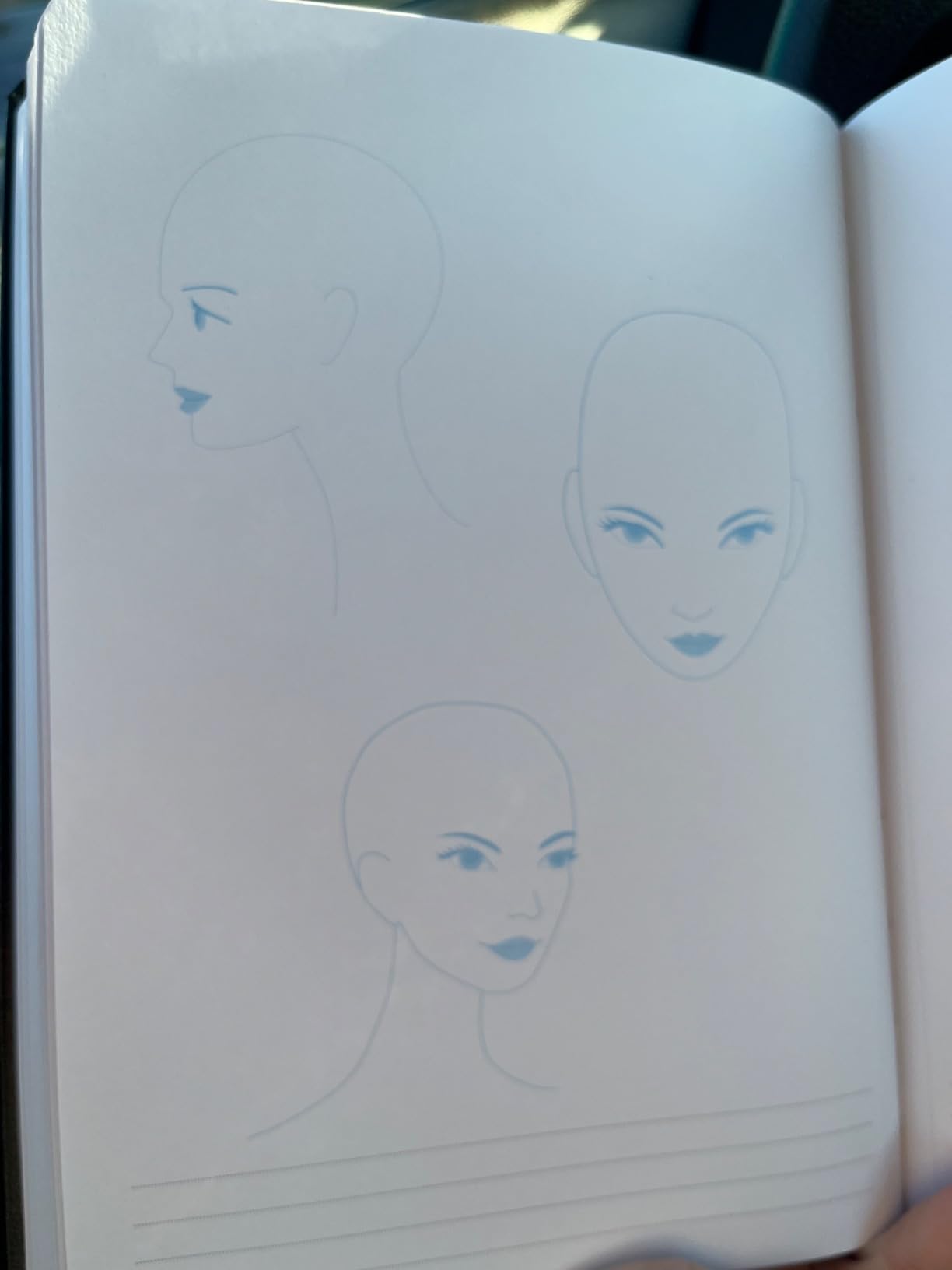 Essentials Fashion Sketchbook (366 Figure Templates to create your own designs!) Fashion Sketchpad customer photo 2