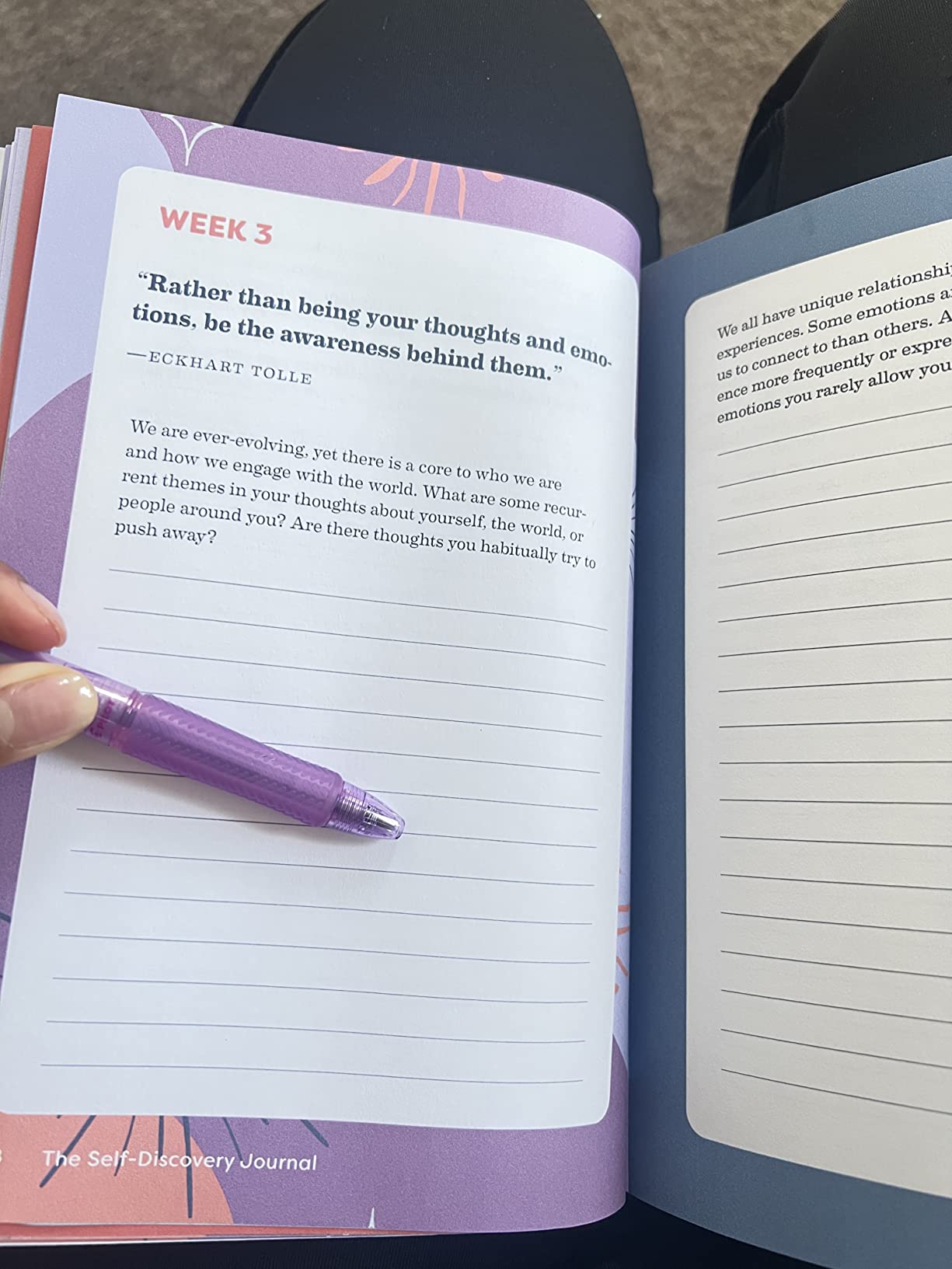 The Self-Discovery Journal: 52 Weeks of Reflection, Inspiration, and Growth (A Year of Reflections Journal) customer photo 1