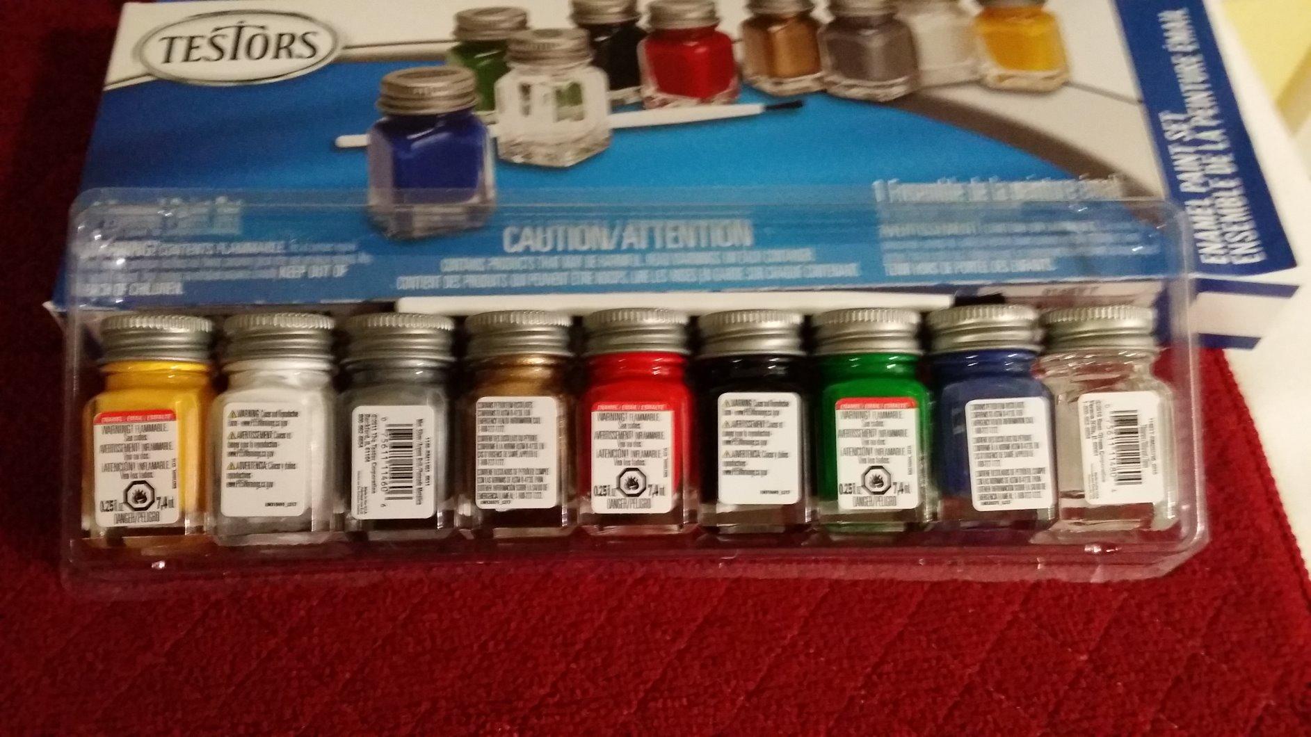 Testors 9146XT Promotional Enamel Paint Set (Packaging may vary) customer photo 1
