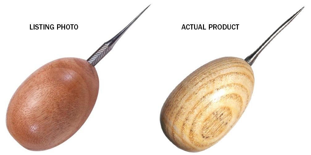 Lineco Wooden Ball Handle Awl. Extra-Heavy Duty, Thin Point for Sewing | Comfortability and Good Control, Used for Bookbinding, Crafting Paper, Chipboard, Leather customer photo 2