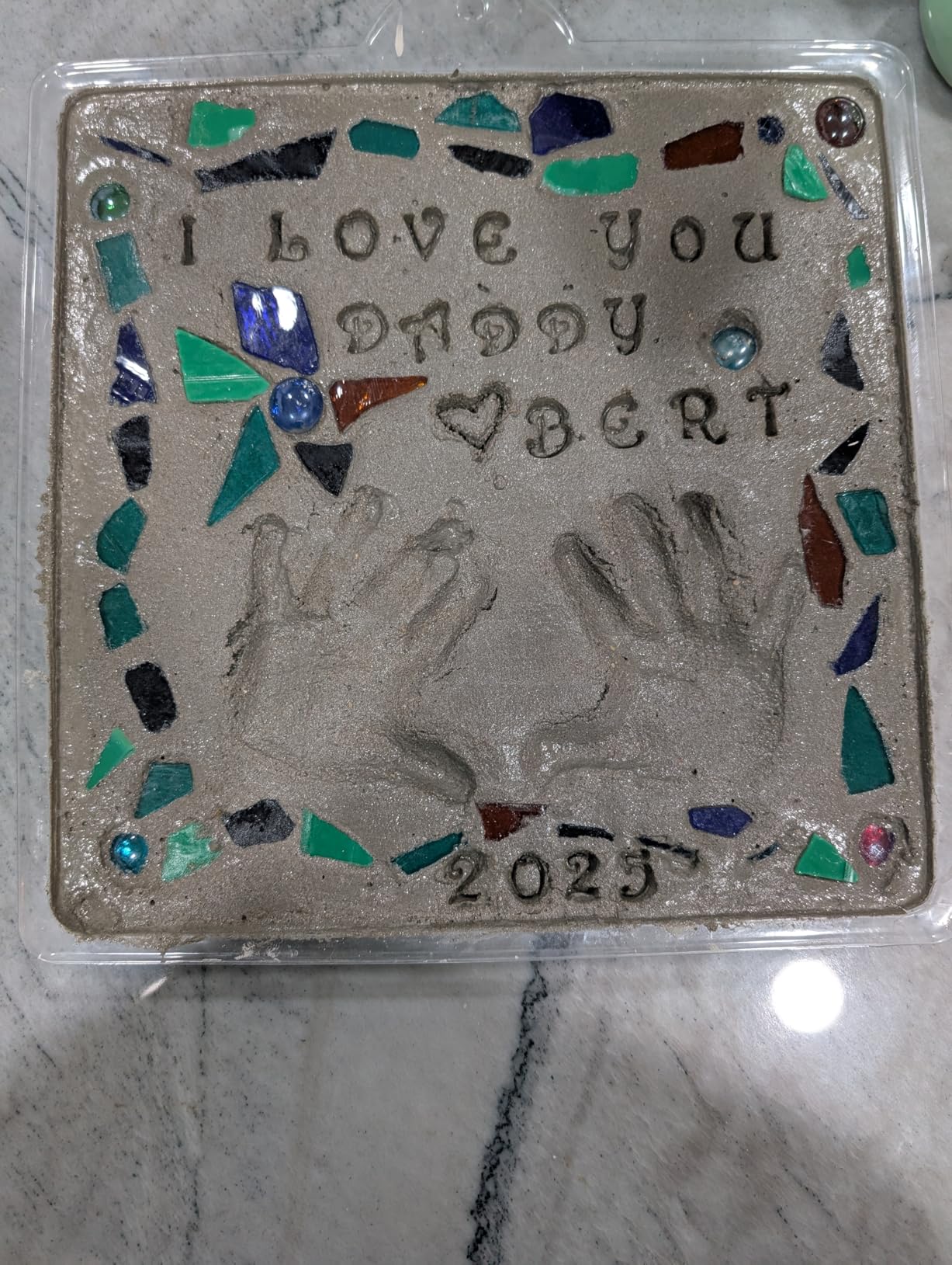 Milestones Decorative Inspiration Stepping Stone Kit for Flower Beds, Gardens, and Walkways - 901-11279 customer photo 1
