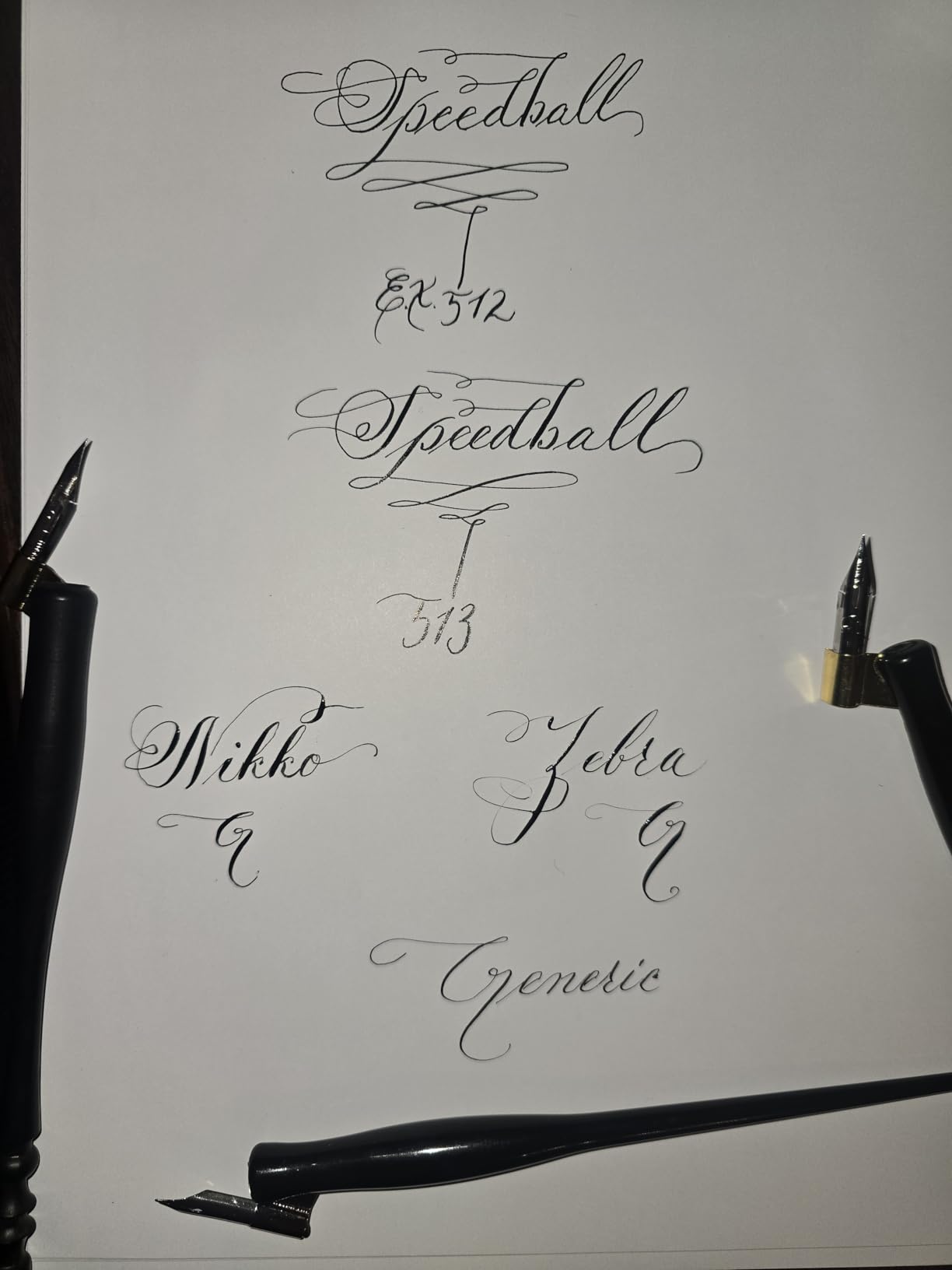 Speedball Calligraphy Pen Nibs 2/Pkg-512 & 513EF customer photo 1
