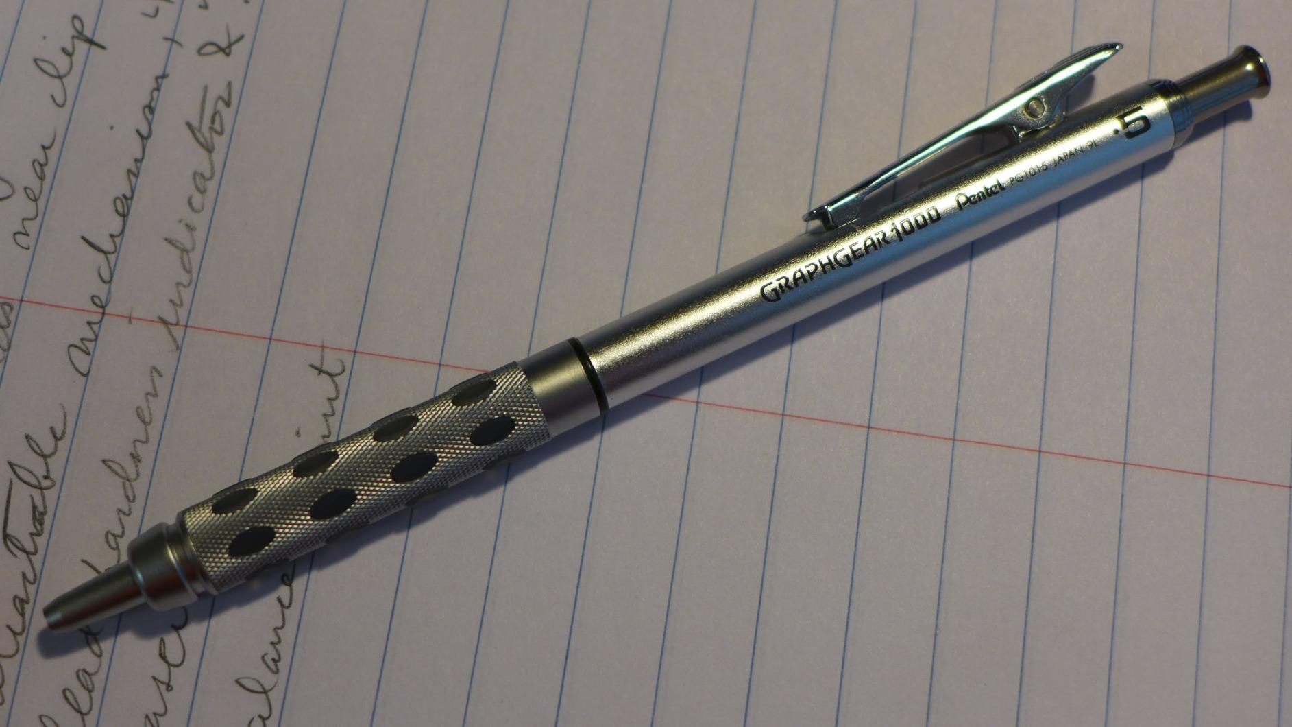 Graph Gear 1000 Automatic Drafting Pencil, 0.7mm Lead Size, Blue Barrel, 1 Each (PG1017C) customer photo 2