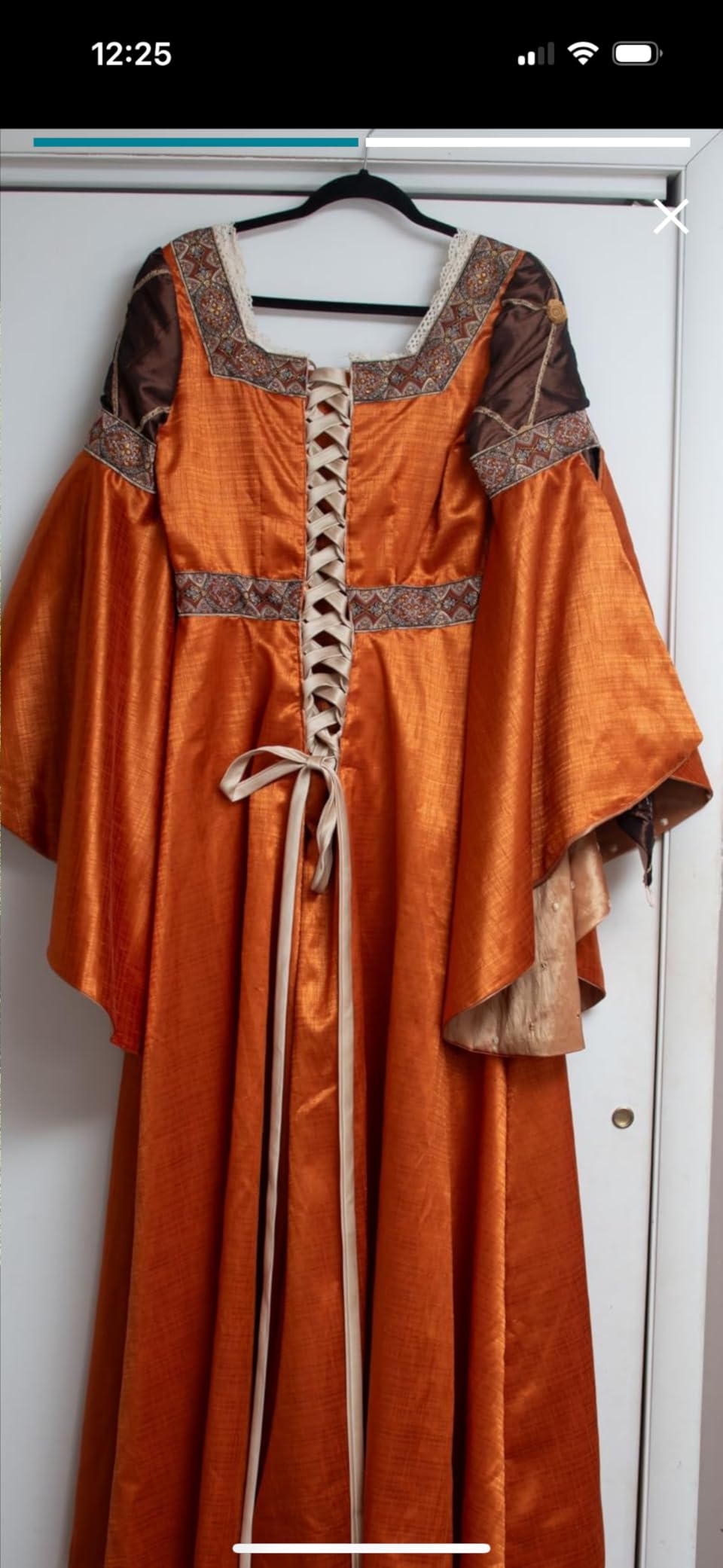 Butterick B4571 Women's Medieval Dress Renaissance Fair Costume Sewing Pattern, Sizes 14-20 customer photo 1